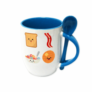 Taza con cuchara 12oz