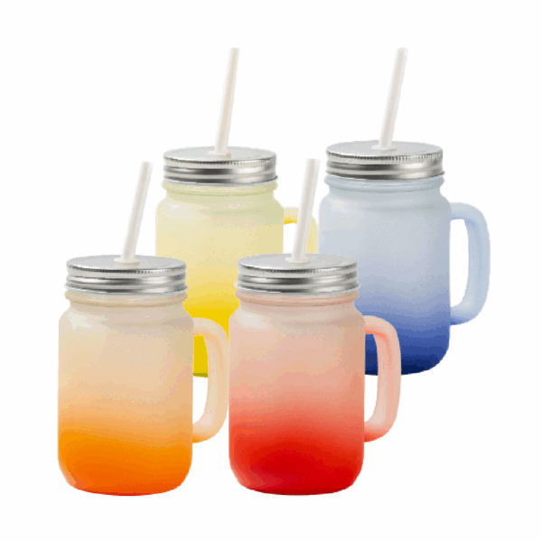 Mason Jar 12oz degradé - Imagen 4